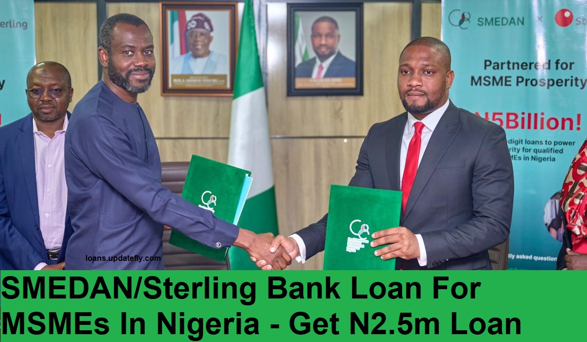 SMEDAN/Sterling Bank Loan